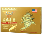 Prince of Peace American Ginseng Root Candy Gold Gift Box, 4.78oz